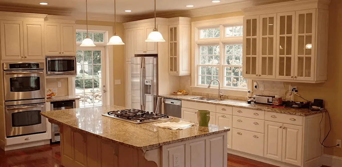 Custom cabinet door installation and kitchen upgrade in Cambridge, MA