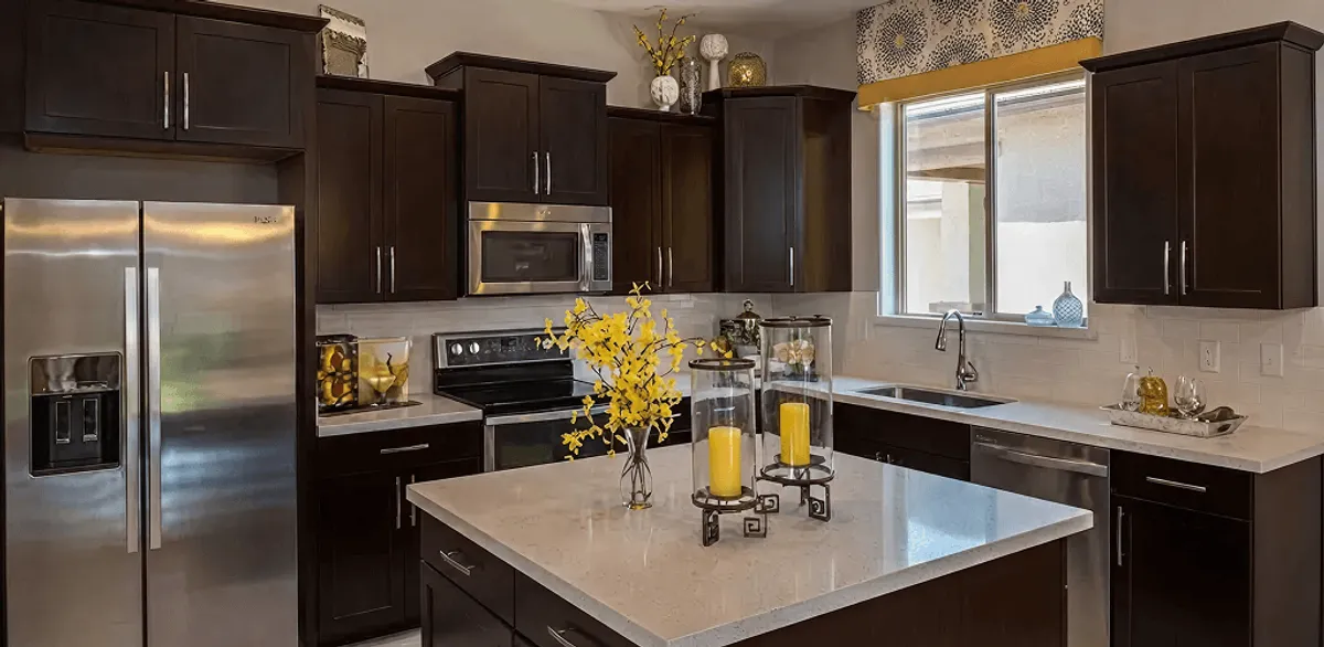 Cabinet painting results with freshly painted kitchen cabinets in Cambridge, MA