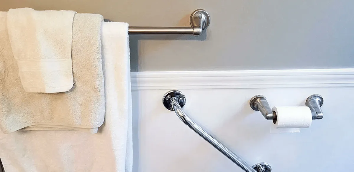 Bathroom grab bar installation for safety and accessibility in Cambridge, MA