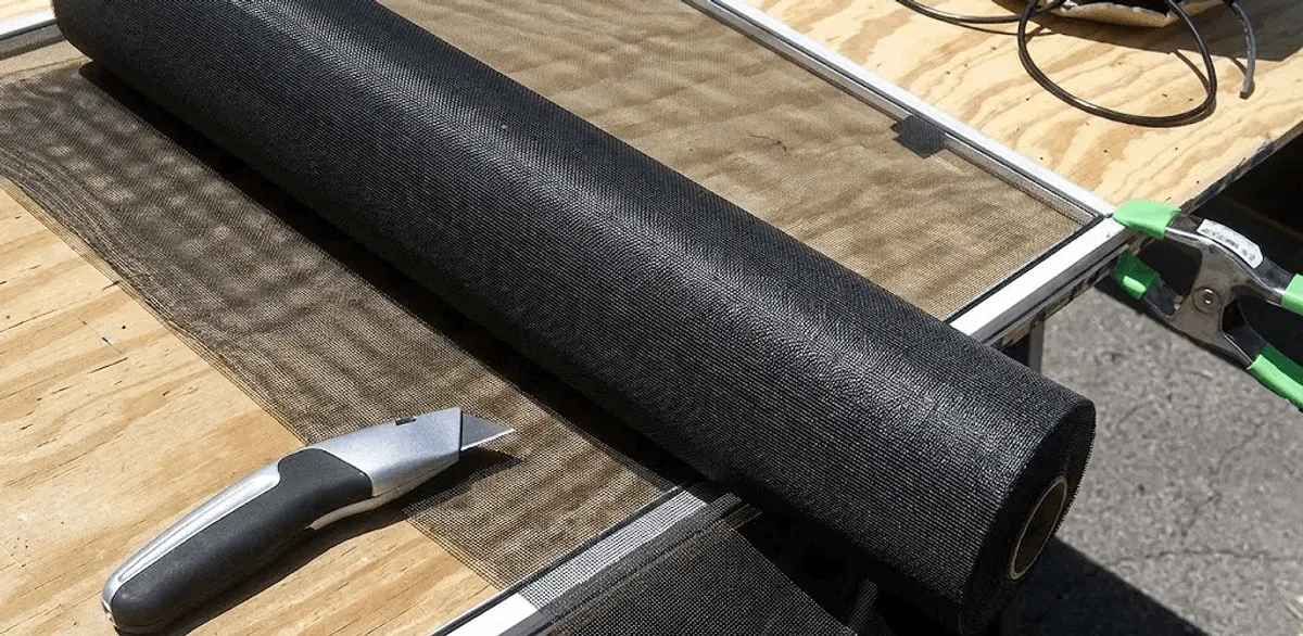 Window screen replacement materials and tools for screen repair in Cambridge, MA